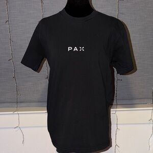 Black Pax Crewneck T-Shirt - Men's Casual Tee
